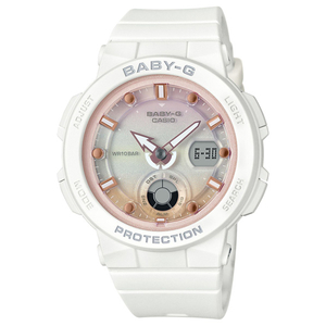 カシオ 腕時計 BABY-G ビーチトラベラー ホワイト BGA-250-7A2JF-イメージ1