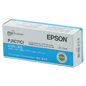 エプソン CD/DVDデュプリケーター インクカートリッジ シアン PJIC7C-イメージ1