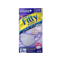 玉川衛材 フィッティ シルキータッチ 耳ゴムふわり 7枚 ホワイトやや大 FCM3558