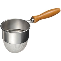 新越ワークス 木柄 茶こしⅡ 10170 深型(シングル網) FCL5726-017026002