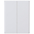 ヤマムラ 三面スタンドミラー ホワイト ｻﾝﾒﾝｽﾀﾝﾄﾞY1003WH-イメージ2