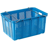 三甲 サンコー サンテナー A#80 スタッキング金具無BL PP FC846LM-4859700