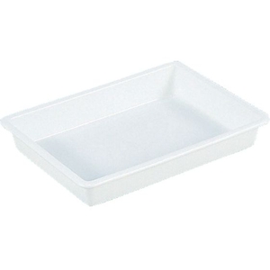 三甲 サンコー/プラスチックトレー 200810 サンバット1号(抗菌タイプ)ホワイト ホワイト7.344632770 FC793GJ-4235274-イメージ1