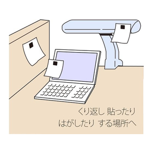 プラス 粘着ピン 円型20mm 12片入 AT-020AU F837494-30-905/AT-020AU-イメージ5