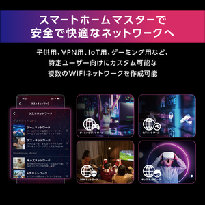ASUS ASUS WiFi ROG STRIX GS-BE7200X ブラック GS-BE7200X-イメージ6
