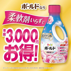 Ｐ＆Ｇ ボールド ジェル ホワイトティー 詰替 UJ 1580G×6個 FCE388K-イメージ7