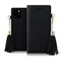 dreamplus iPhone 11 Pro Max用Tassel Jacket ブラック DP16955I65R