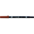トンボ鉛筆 デュアルブラッシュペン ABT Burnt Sinna F040114-AB-T947