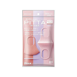 アラクス PITTA MASK レギュラー PASTEL 3枚3色入 FC786PM-イメージ1