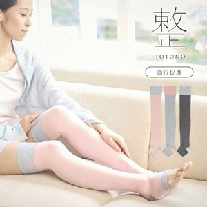 ナイガイ 整 オーバーニー(23-25cm) グレー 3915-308-95-イメージ5