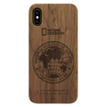National Geographic iPhone XS/X用ケース 130th Anniversary case Nature Wood ウォルナット NG12956IX