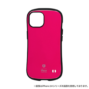 Hamee iPhone 15用ハイブリッドケース iFace First Class Standard ホットピンク 41-959565-イメージ1
