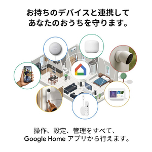 Google 防犯カメラ 屋内用 Google Nest Cam snow GA01998JP-イメージ3