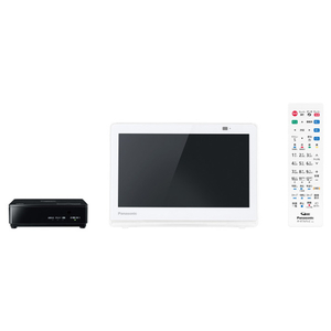 パナソニック 10V型ポータブルテレビ プライベート・ビエラ ホワイト UN10E11W-イメージ2