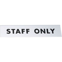 光 金属サイン STAFF ONLY KS138-6 FC493LM-4592370