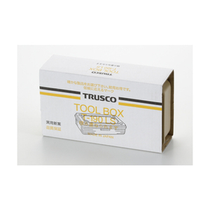 トラスコ トランク型工具箱　２０３Ｘ１０９Ｘ５６　ライトサンド TRUSCO　トランク型ツールボックス　高さ56mm T-190LS-イメージ17