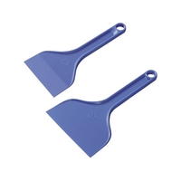 寿菓工精器 ポリヘラ 大 ブルー FCM7001-074013002