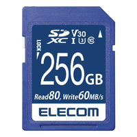 エレコム SDXCメモリカード(UHS-I 対応・256GB) MF-FS256GU13V3R