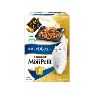 ネスレピュリナペットケア モンプチドライボックス 厳選いわしだし入り 190g(19g×10袋) FCJ151U-イメージ1