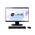 NEC 23．8型高性能デスクトップ LAVIE A23 ファインブラック PC-A2355LAB2