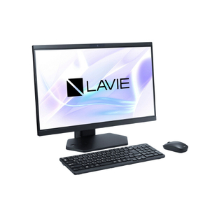 NEC 23．8型高性能デスクトップ LAVIE A23 ファインブラック PC-A2355LAB2-イメージ2