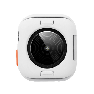 WEARPLANET Apple Watch 45/44mm用FLUFFY POT ソフトケース マット ホワイト WP26957-イメージ3