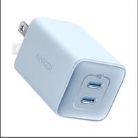 Anker Anker 523 Charger (Nano 3, 47W) 充電器 ブルー A2039N31