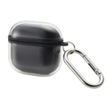 エレコム AirPods (第4世代)用 MUBRAIN ソフトケース エアバッグ ブラック AVA-AP06AIR2BK