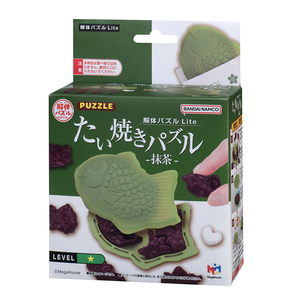 メガハウス 解体パズルLite たい焼きパズル -抹茶- ｶｲﾀｲﾊﾟｽﾞﾙLITEﾀｲﾔｷﾏﾂﾁﾔ-イメージ6