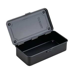 トラスコ トランク型工具箱　２０３Ｘ１０９Ｘ５６　つや消しブラック TRUSCO　トランク型ツールボックス　高さ56mm T-190MBK-イメージ5