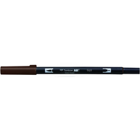 トンボ鉛筆 デュアルブラッシュペン ABT Chocolate F040115-AB-T969