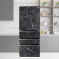 e angle ドレスアップマグネットシート マーブルダークブラック ANG-MG-SJMF51R-2MDB