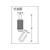 ニッサチェイン ディスプレイパーツフック BYP-15H-1 (1個=1PK) 42103.50.8～1.5 FC282FD-3892603-イメージ7