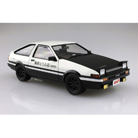 アオシマ ｲﾆｼﾔﾙD1ﾌｼﾞﾜﾗAE86ﾄﾚﾉRN 1/24 頭文字D No．1 藤原拓海 AE86