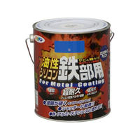 アサヒペン 油性シリコン鉄部用 1.6L 青 FC056NV