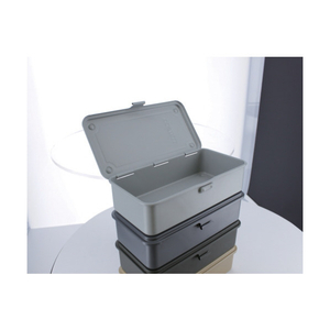 トラスコ トランク型工具箱　２０３Ｘ１０９Ｘ５６　陸上自衛隊ＯＤ TRUSCO　トランク型ツールボックス　高さ56mm T-190MOD-イメージ9