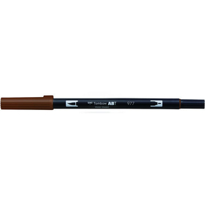 トンボ鉛筆 デュアルブラッシュペン ABT Saddle Brown F040119-AB-T977-イメージ1
