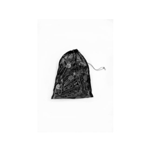 トラスコ中山 TRUSCO メッシュ袋 小 1枚入 39×55cm 目合4mm 黒 FC702JU-2067140-イメージ4