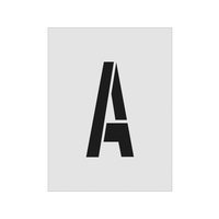 アイマーク ステンシル A 文字サイズ250×125mm FC331JD-8186148