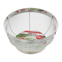 TAKAGI 深型ザル 19cm FCJ218W-4907052849860
