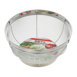 TAKAGI 深型ザル 19cm FCJ218W-4907052849860-イメージ1