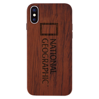 National Geographic iPhone XS/X用ケース Nature Wood ローズウッド NG12958IX