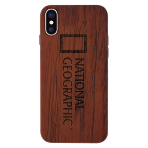 National Geographic iPhone XS/X用ケース Nature Wood ローズウッド NG12958IX-イメージ1