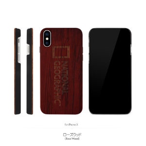 National Geographic iPhone XS/X用ケース Nature Wood ローズウッド NG12958IX-イメージ7