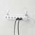 ヤザワ 3P抜け止めマグネットフック付タップ6個口5m ホワイト H5HJKNP605WH-イメージ5