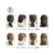 タカ印 着画作成キット ヘアアクセ用 ナチュラルモデルフォト 8枚 FC533SH-37-5014-イメージ4
