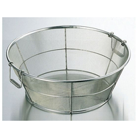 弁慶 BK 18-8 手付 揚ザル 細目 11メッシュ 48cm FC468LP-5567200