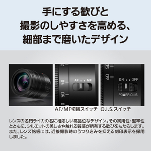 パナソニック LEICA DG VARIO-ELMARIT 12-60mm / F2．8-4．0 ASPH． / POWER O．I．S． デジタルカメラ_Gシリーズ交換レンズ ブラック H-ES12060A-イメージ9
