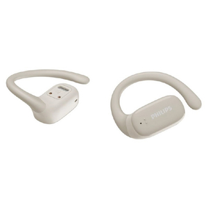 PHILIPS オープンイヤー型完全ワイヤレスイヤホン ホワイト TAT3708WT/11-イメージ3