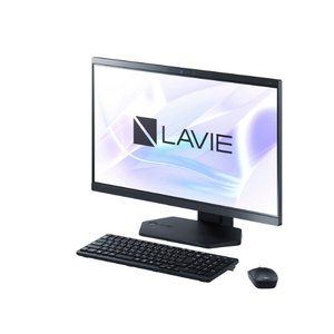NEC 23．8型スタンダードデスクトップ LAVIE A23 ファインブラック PC-A2335LAB2-イメージ3
